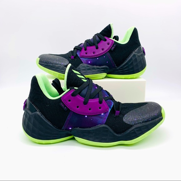 Adidas Harden Vol. 4 Big Kids Glory Purple - Picture 1 of 13